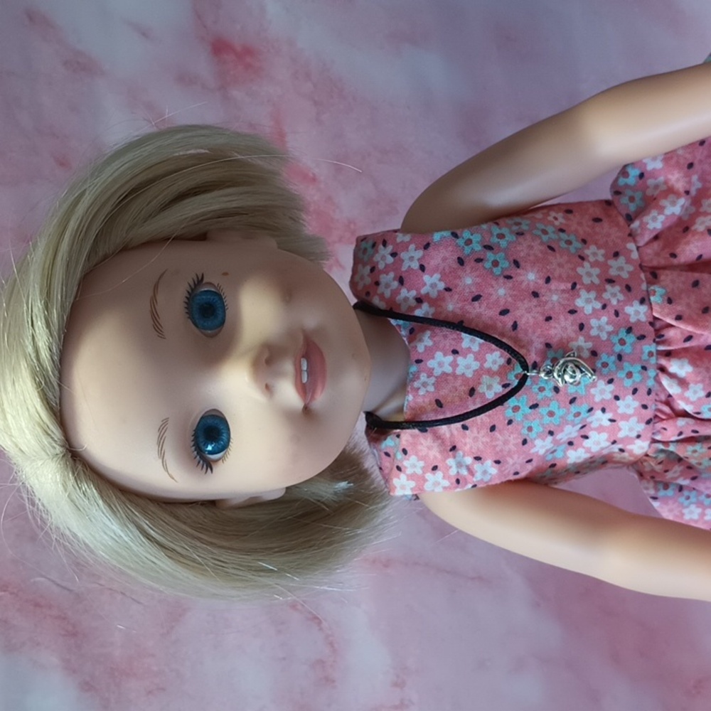 Necklace For Wellie Wisher Or Other 14-15" Dolls